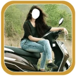 Logo of Women Bike Photo Frames android Application 